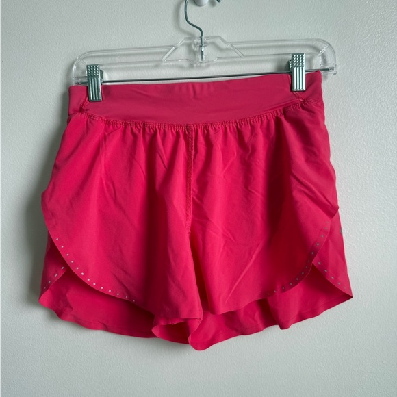 Lululemon Athletica hot pink split shorts - Picture 1 of 4